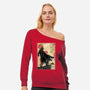 The Way Of The Star Warrior-Womens-Off Shoulder-Sweatshirt-DrMonekers