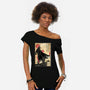 The Way Of The Star Warrior-Womens-Off Shoulder-Tee-DrMonekers