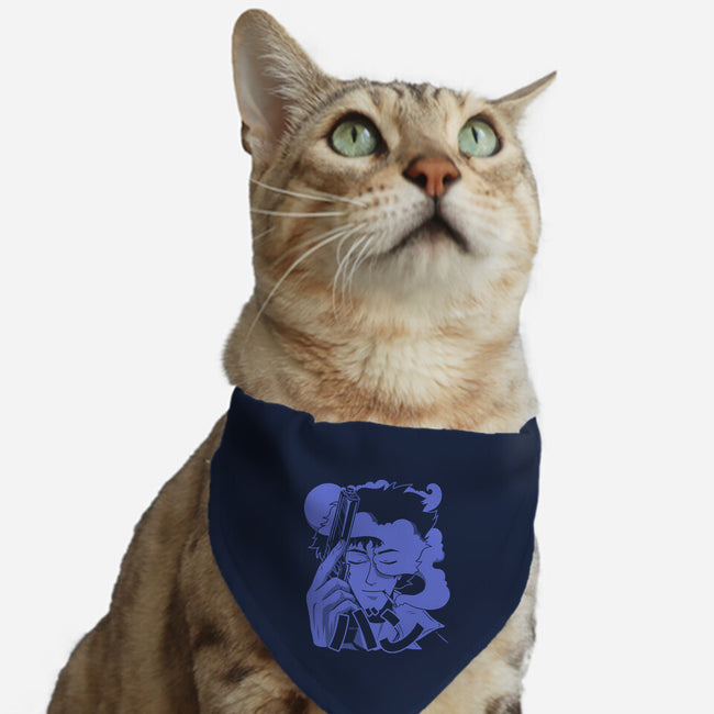 Gambling Cowboy-Cat-Adjustable-Pet Collar-estudiofitas