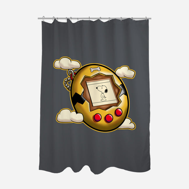 My New Pet-None-Polyester-Shower Curtain-nickzzarto