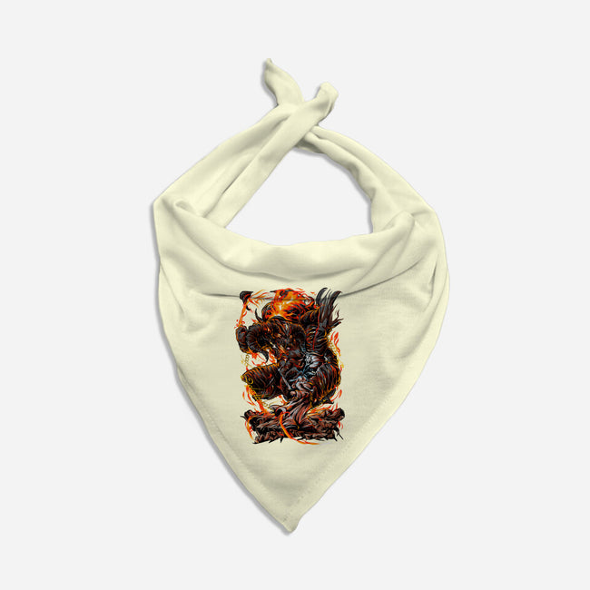 Demon Fights-Dog-Bandana-Pet Collar-Conjura Geek