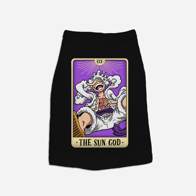 The Sun God Tarot-Cat-Basic-Pet Tank-Barbadifuoco