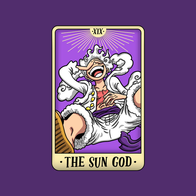 The Sun God Tarot-Womens-Off Shoulder-Sweatshirt-Barbadifuoco