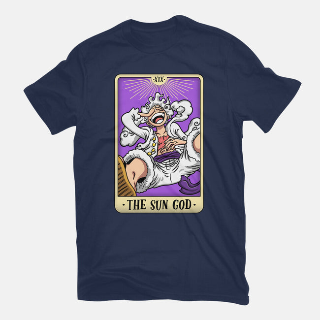 The Sun God Tarot-Womens-Fitted-Tee-Barbadifuoco