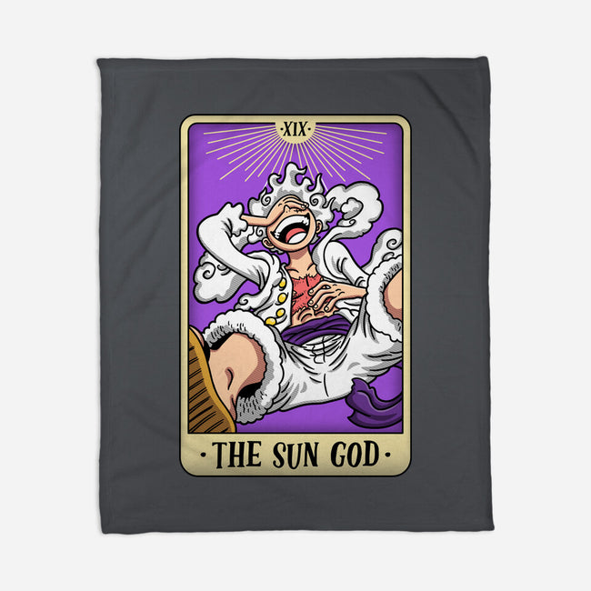 The Sun God Tarot-None-Fleece-Blanket-Barbadifuoco