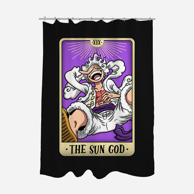 The Sun God Tarot-None-Polyester-Shower Curtain-Barbadifuoco