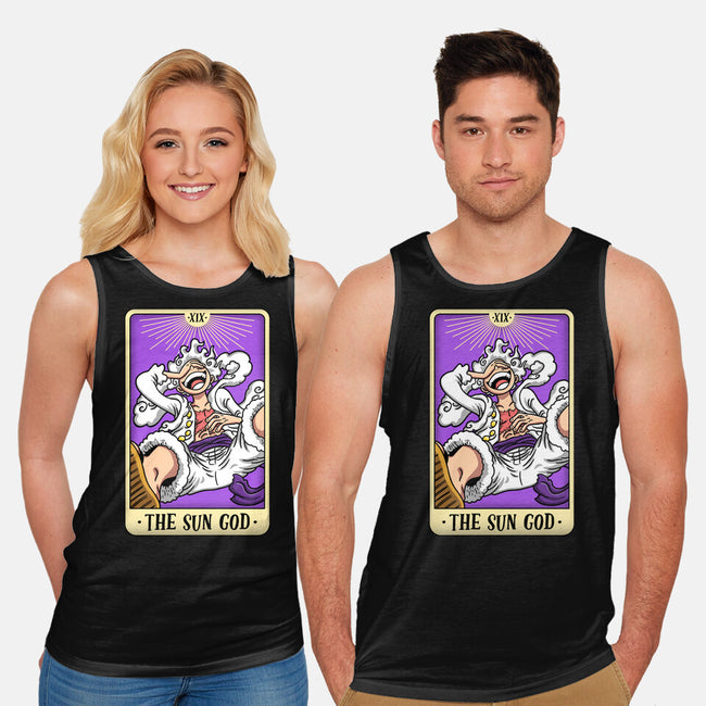 The Sun God Tarot-Unisex-Basic-Tank-Barbadifuoco