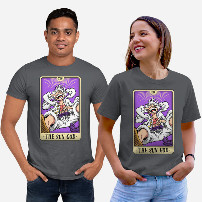 The Sun God Tarot-Unisex-Basic-Tee-Barbadifuoco