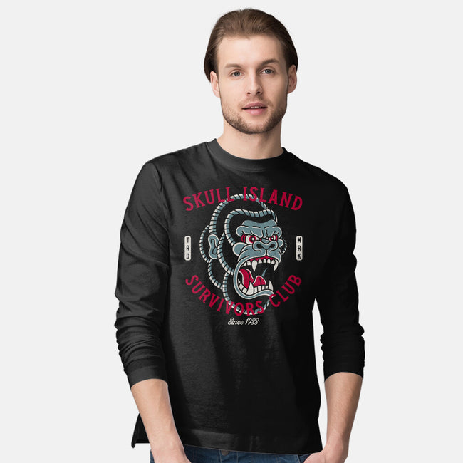 Skull Island Survivors Club-Mens-Long Sleeved-Tee-Nemons