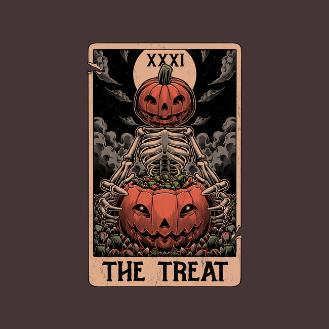 Halloween Tarot Pumpkin Treat-Unisex-Kitchen-Apron-Studio Mootant