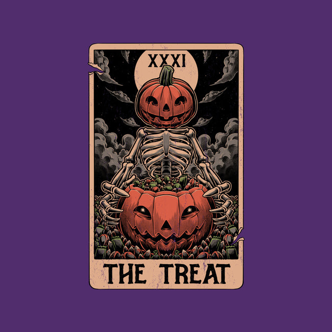 Halloween Tarot Pumpkin Treat-Youth-Basic-Tee-Studio Mootant