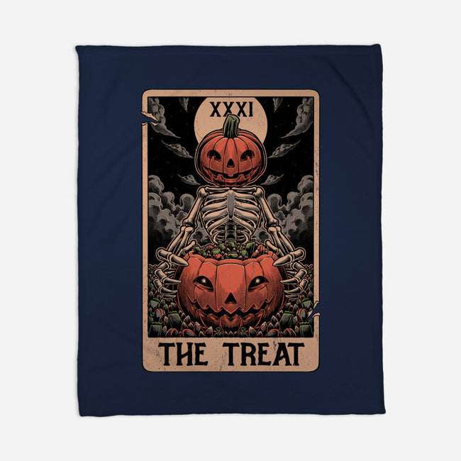 Halloween Tarot Pumpkin Treat-None-Fleece-Blanket-Studio Mootant