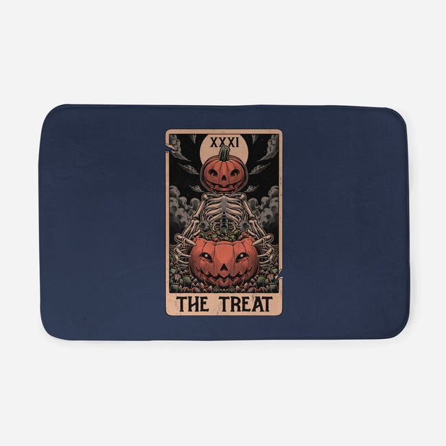 Halloween Tarot Pumpkin Treat-None-Memory Foam-Bath Mat-Studio Mootant