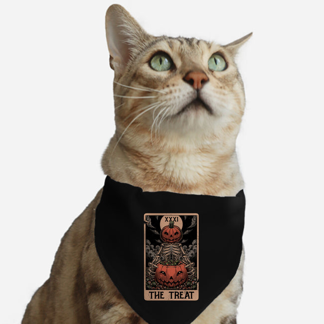 Halloween Tarot Pumpkin Treat-Cat-Adjustable-Pet Collar-Studio Mootant