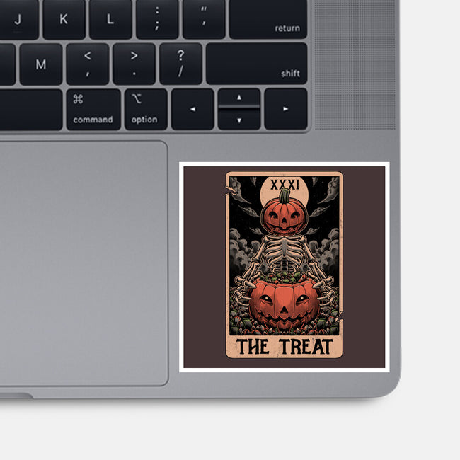 Halloween Tarot Pumpkin Treat-None-Glossy-Sticker-Studio Mootant