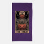 Halloween Tarot Pumpkin Treat-None-Beach-Towel-Studio Mootant