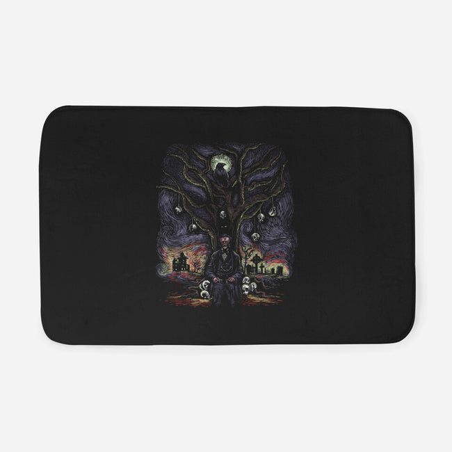 Starry Poe-None-Memory Foam-Bath Mat-zascanauta