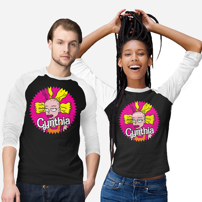 Cynthia Doll-Unisex-Baseball-Tee-dalethesk8er