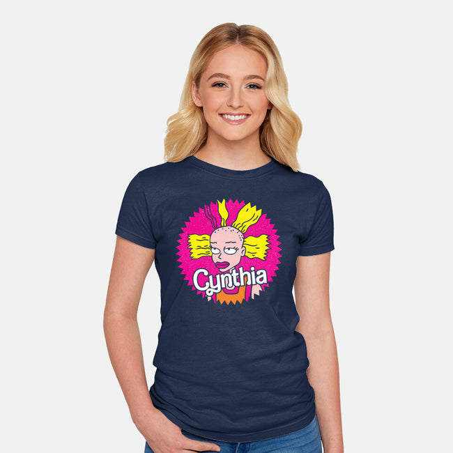 Cynthia Doll-Womens-Fitted-Tee-dalethesk8er