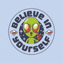 Believe In Yourself Alien-Baby-Basic-Onesie-tobefonseca