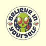 Believe In Yourself Alien-Unisex-Kitchen-Apron-tobefonseca