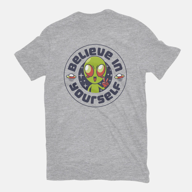 Believe In Yourself Alien-Mens-Premium-Tee-tobefonseca