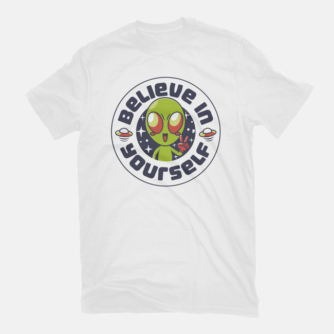 Believe In Yourself Alien-Mens-Premium-Tee-tobefonseca