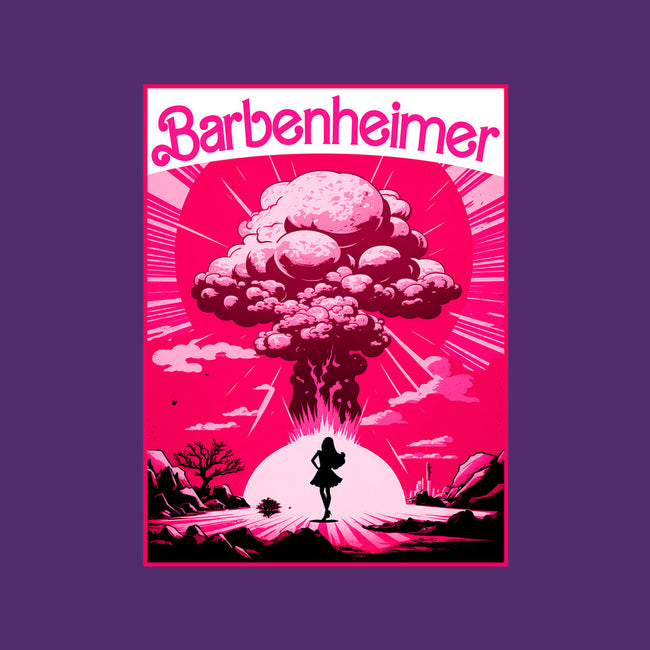 Barbenheimer Explosion-Womens-Fitted-Tee-Benizdani