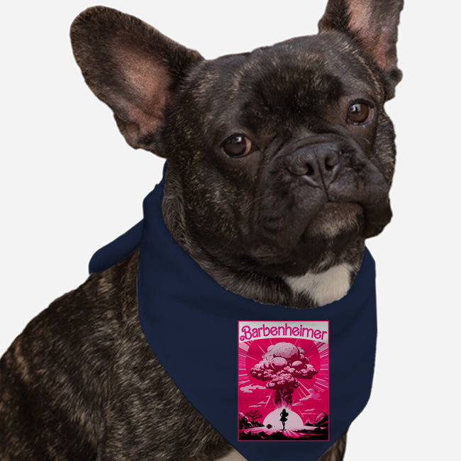 Barbenheimer Explosion-Dog-Bandana-Pet Collar-Benizdani