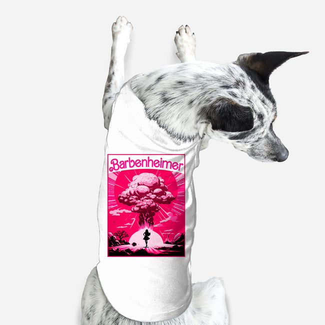 Barbenheimer Explosion-Dog-Basic-Pet Tank-Benizdani