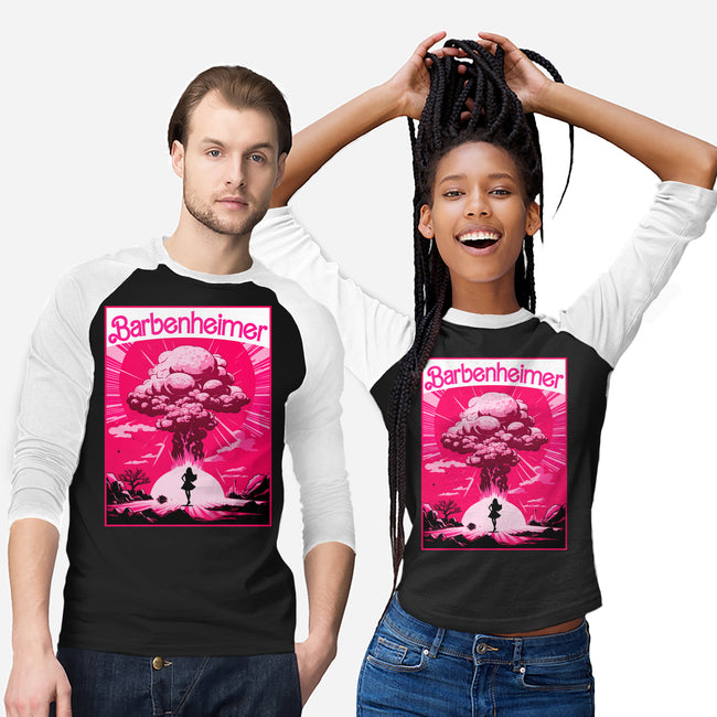 Barbenheimer Explosion-Unisex-Baseball-Tee-Benizdani