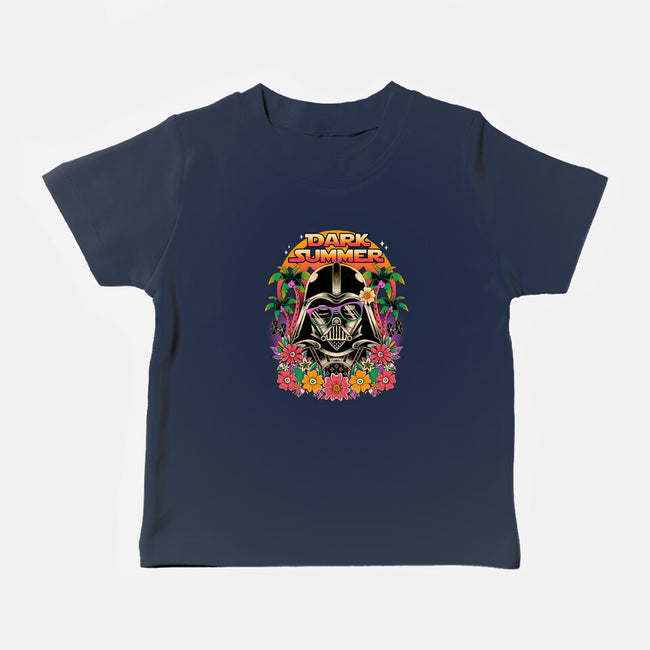 Dark Summer-Baby-Basic-Tee-GODZILLARGE