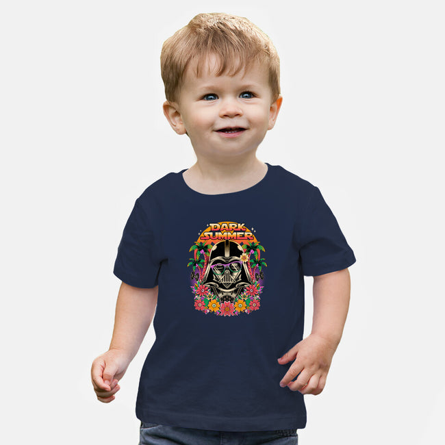 Dark Summer-Baby-Basic-Tee-GODZILLARGE