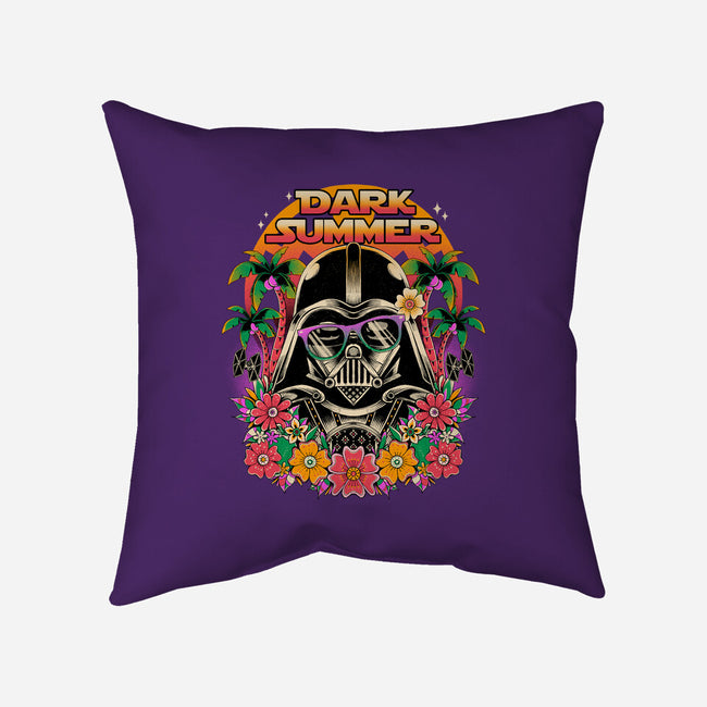 Dark Summer-None-Non-Removable Cover w Insert-Throw Pillow-GODZILLARGE