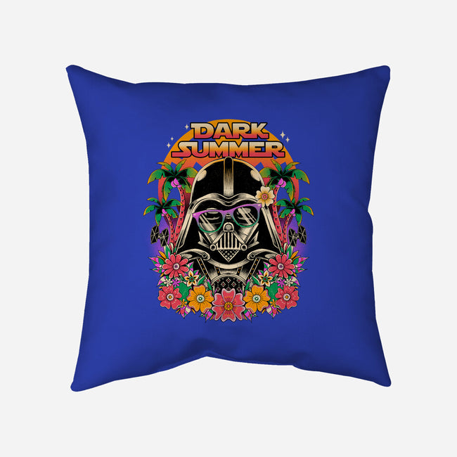 Dark Summer-None-Non-Removable Cover w Insert-Throw Pillow-GODZILLARGE