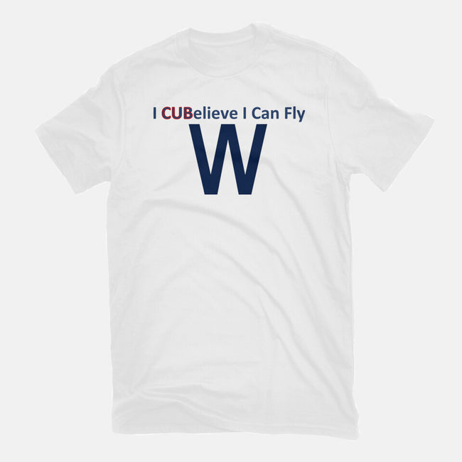 I CUBelieve I Can Fly-Unisex-Basic-Tee-Mills