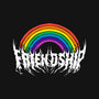 Friendship Powered By Metal-Youth-Crew Neck-Sweatshirt-manoystee