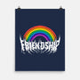 Friendship Powered By Metal-None-Matte-Poster-manoystee