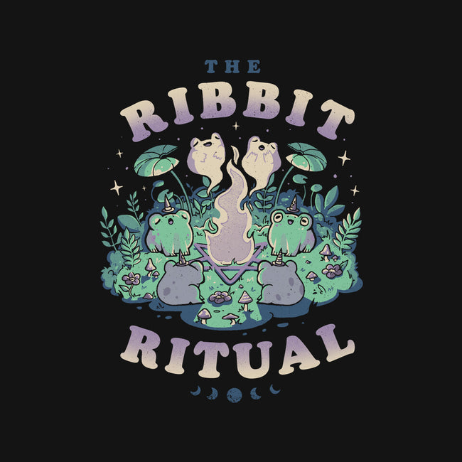 The Ribbit Ritual-None-Polyester-Shower Curtain-eduely