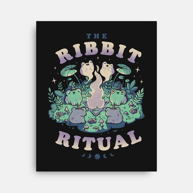 The Ribbit Ritual-None-Stretched-Canvas-eduely