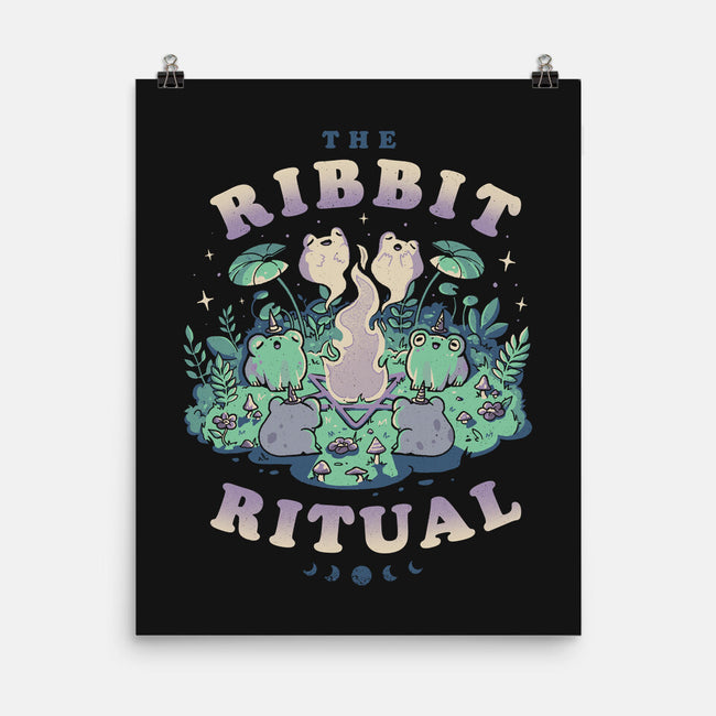 The Ribbit Ritual-None-Matte-Poster-eduely