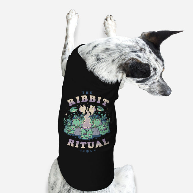 The Ribbit Ritual-Dog-Basic-Pet Tank-eduely