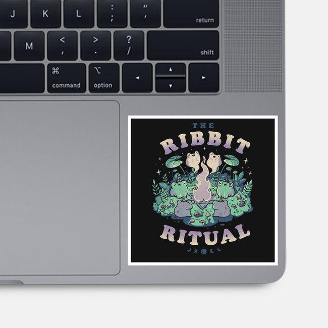 The Ribbit Ritual-None-Glossy-Sticker-eduely