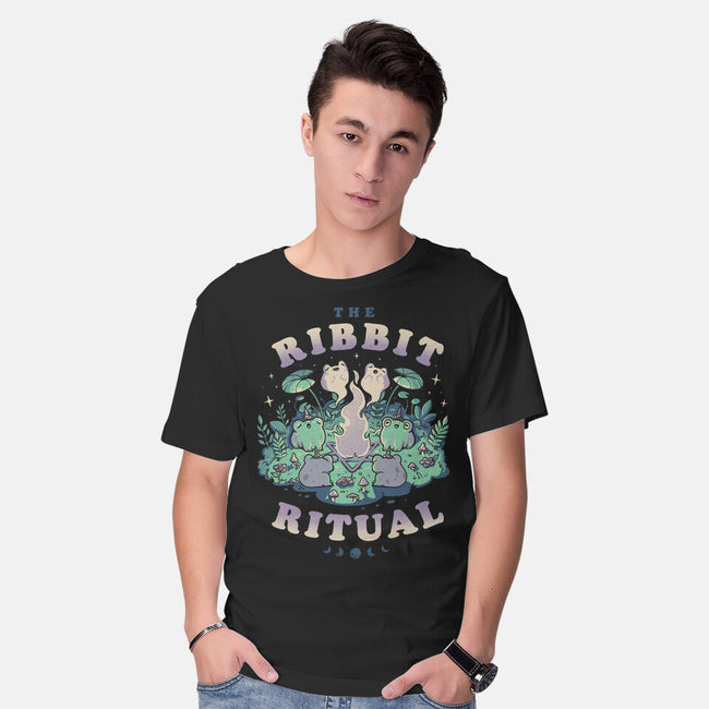 The Ribbit Ritual-Mens-Basic-Tee-eduely