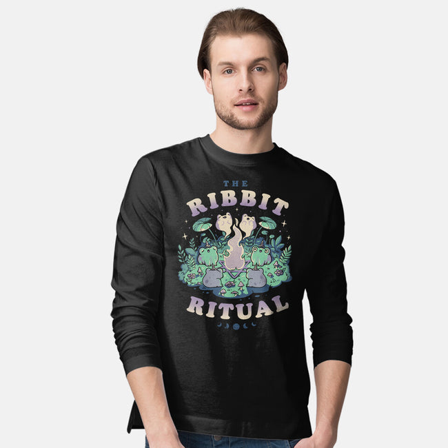 The Ribbit Ritual-Mens-Long Sleeved-Tee-eduely