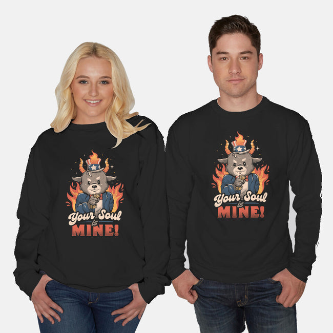 Your Soul Is Mine-Unisex-Crew Neck-Sweatshirt-eduely