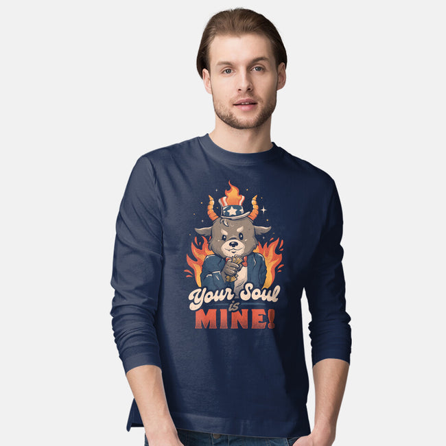 Your Soul Is Mine-Mens-Long Sleeved-Tee-eduely