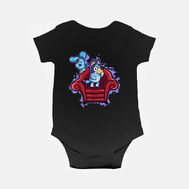 Dogs Clues-Baby-Basic-Onesie-nickzzarto