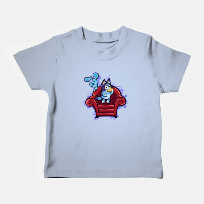 Dogs Clues-Baby-Basic-Tee-nickzzarto