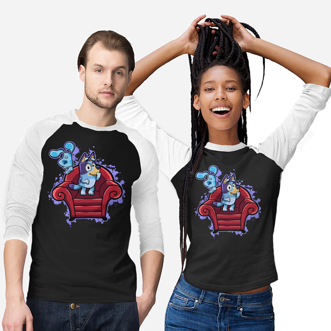 Dogs Clues-Unisex-Baseball-Tee-nickzzarto